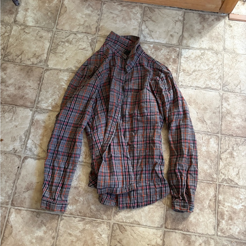 Woolrich Women’s medium plaid shirt